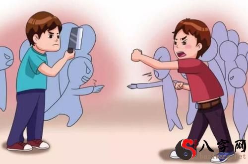 梦见我和别人打架